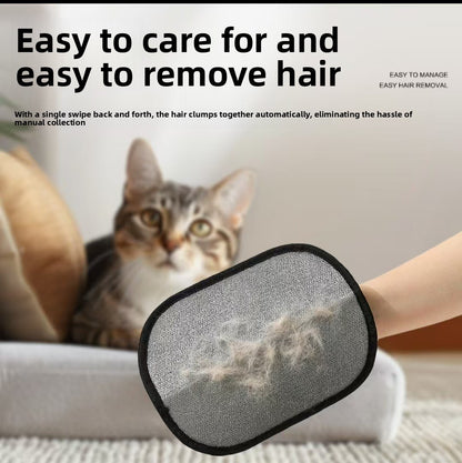 Pet Hair Removal Electrostatic Gloves