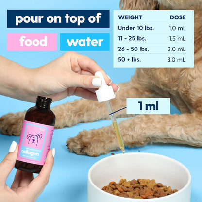 120ml Pet Collagen Drops