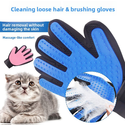 pet bath gloves