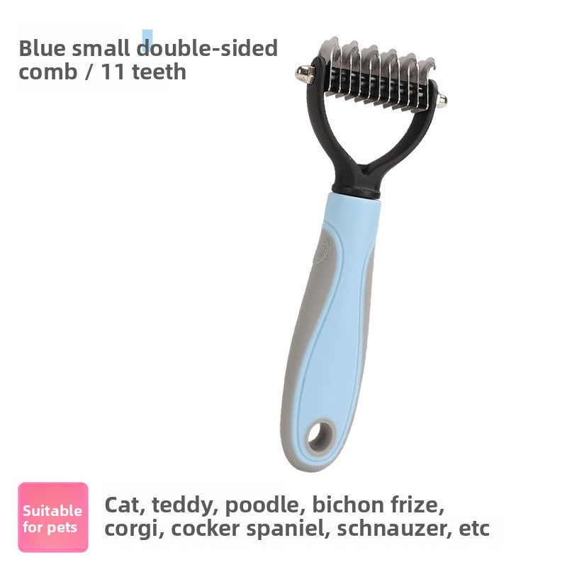 Pet grooming device