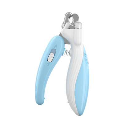 LED Pet Nail Clipper and Grinder with Light