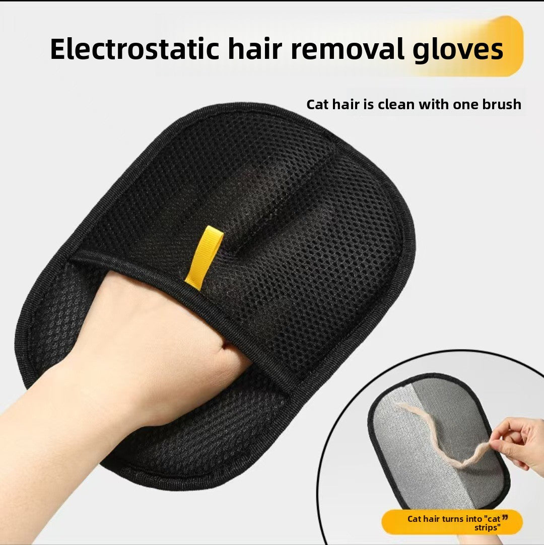 Pet Hair Removal Electrostatic Gloves