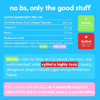 120ml Pet Collagen Drops