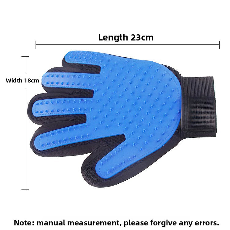 pet bath gloves